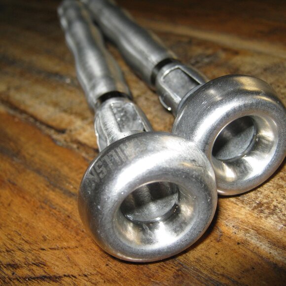 Chillsner Brand Wine Corkcicles - Set of 2.  Stainless.  Like New. - Picture 2 of 3